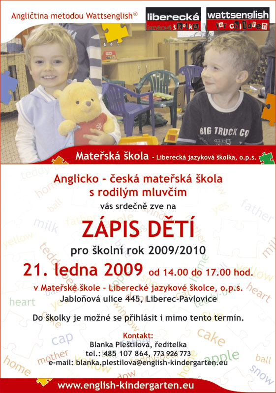 Zpis na rok 2009/20010